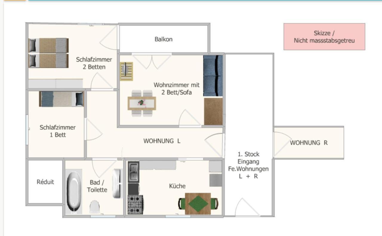 Bisang L Apartman Arosa Kültér fotó